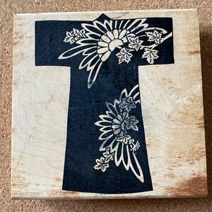 JudiKins Rubber Stamp Kimono w/Floral Design